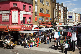 <span class="mw-page-title-main">Petticoat Lane Market</span> Clothing market in London