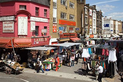 How to get to Petticoat Lane Market with public transport- About the place