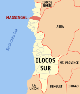 Magsingal Municipality in Ilocos Region, Philippines