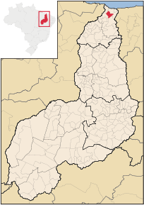 Kart over Bom Princípio do Piauí