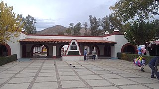 Vista parcial de Portales en Plaza Monumental - Magdalena de Kino Sonora