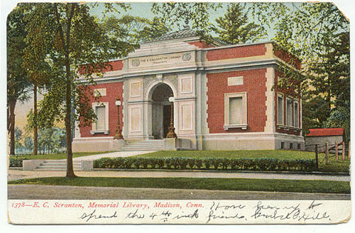 E.C. Scranton Memorial Library, c. 1906
