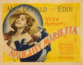 Beskrivning av Image Poster - Naughty Marietta 02.jpg.