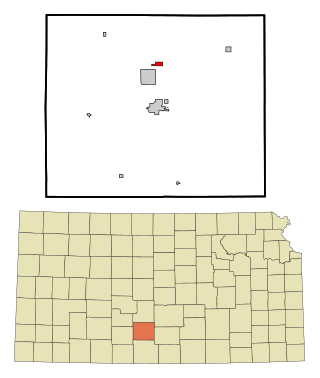 <span class="mw-page-title-main">Iuka, Kansas</span> City in Pratt County, Kansas