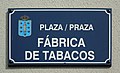 * Nomination Street sign in A Coruña (Galicia, Spain). --Drow male 06:32, 16 November 2022 (UTC) * Promotion It needs an adjustment of the aspect ratio (please, enlarge it in the Y axle) --Poco a poco 13:11, 16 November 2022 (UTC)  New VersionI think this one is better. --Drow male 13:56, 17 November 2022 (UTC)  Support Good quality. --Poco a poco 07:58, 18 November 2022 (UTC)