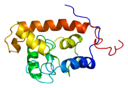 Белок ARFGAP3 PDB 2crw.png