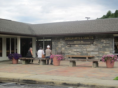 Qualla Arts and Crafts Center in Cherokee, North Carolina