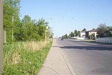 Een typisch buitenwijk van Rivière-des-Prairies