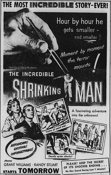 Theatrical advertisement from 1957