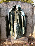 Thumbnail for File:Rabboni by Gutzon Borglum, Rock Creek Cemetery, Washington, D.C. - Sarah Stierch - C.jpg