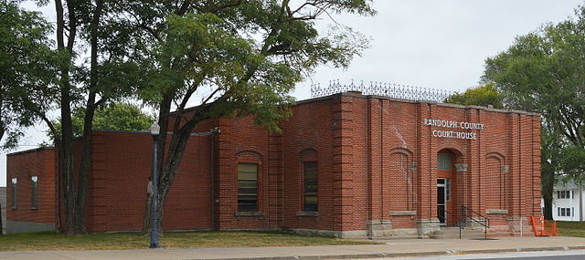 The Historic Randolph County Courthouse in Huntsville