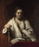 Rembrandt, Xendrikje Stoffels.jpg portreti