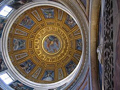 Interior de la Cappella Chigi (Rafael Sanzio)