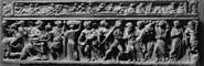 Roman - Sarcophagus Depicting the Birth of Dionysus - Walters 2333