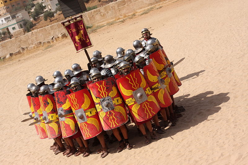 File:Roman Army & Chariot Experience, Hippodrome, Jerash, Jordan (5072083097).jpg