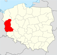 Diecéze zelenohorsko-gorzowská na mapě