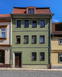 Große Badergasse in Rudolstadt