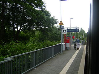 Agathenburg station railway station in Agathenburg, Germany