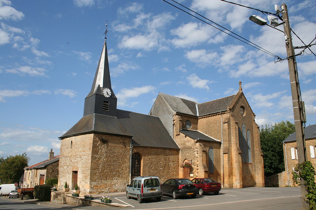 Saint-Marceau (08 Ardennes) - l’ Église Saint- Martial - Photo Francis Neuvens lesardennesvuesdusol.fotoloft.fr.JPG