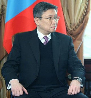 <span class="mw-page-title-main">Sanjaagiin Bayar</span> Mongolian politician