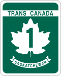 Een Trans-Canada Highway-schildje