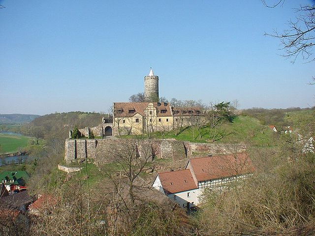 Ansicht von Schönburg (Saale)