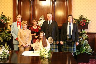 <span class="mw-page-title-main">Marriage in Scotland</span>