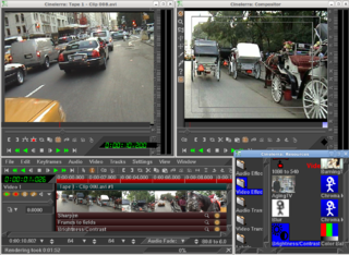 <span class="mw-page-title-main">Cinelerra</span> Video editing software