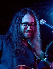 Sean Lennon playing at The Saint in Asbury Park, New Jersey, with his band, The Ghost of a Saber Tooth Tiger, in 2013