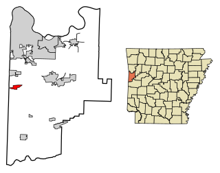 <span class="mw-page-title-main">Hackett, Arkansas</span> City in Arkansas, United States