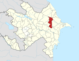 Shamakhi District in Azerbaijan 2021.svg