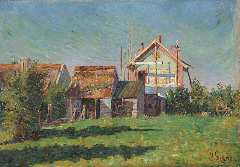 File:Signac - Port-en-Bessin, La Valleuse, 1884, KM 104.972.jpg