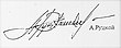 Signature de Alexandre RoutskoïАлександр Руцкой