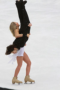 The Kerrs perform a reverse lift in 2009.