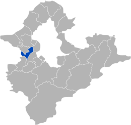 District de Xinzhuang - Carte