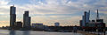 Skyline Rotterdam Hafen