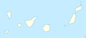 Las Palmas de Gran Kanarija na karti Kanara