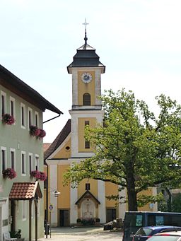 Kyrka i Mitterfels.