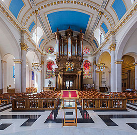 St Mary-le-Bow Church Interior