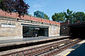 Station Stadtpark der U-Bahn Wien