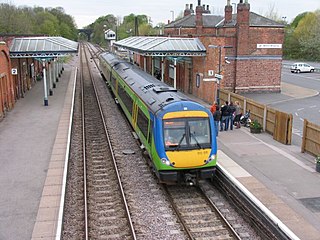 Birmingham–Peterborough line Cross-country railway line in England