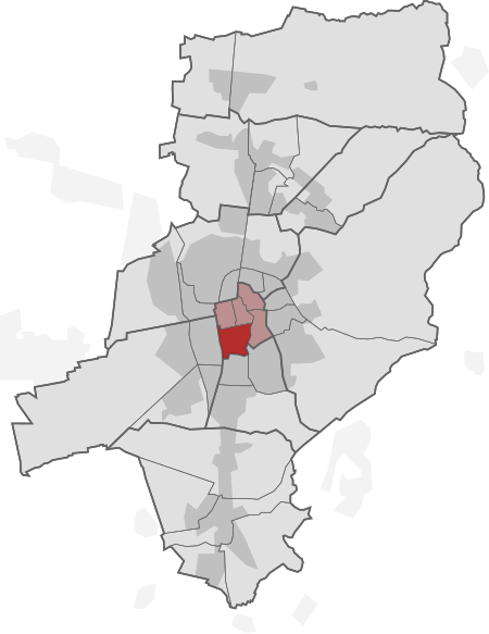 Statistischer Bezirk Darmstadt St.Ludwig mit Eichbergviertel