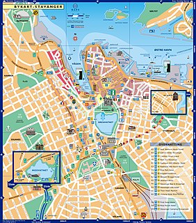 City map large-scale thematic map of a city