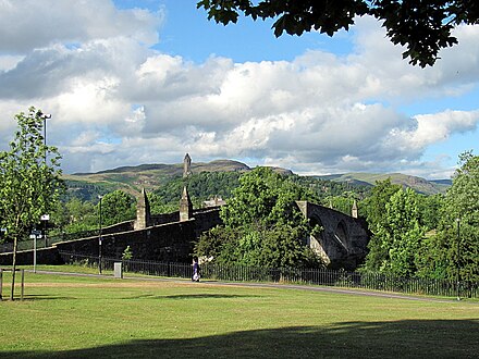 Stirling Bridge and the National Wallace Monument