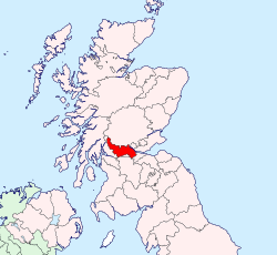 Stirlingshire - Localizzazione