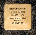 Stolperstee Félix Marx, 36, rue Neuve, Réimech-101.jpg