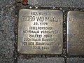 Stumbling stone Georg Wehmeyer, 1, Neustädter Markt 26a, Hildesheim, Hildesheim district.jpg