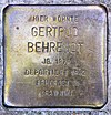 Stolperstein Hentigstr 24a (Karlh) Gertrud Behrendt.jpg