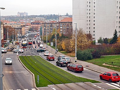 Jak do Průběžná hromadnou dopravou - O místě