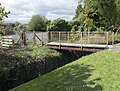 Stream footbridge, Caldicot Way, Cwmbran - geograph.org.uk - 3474004.jpg